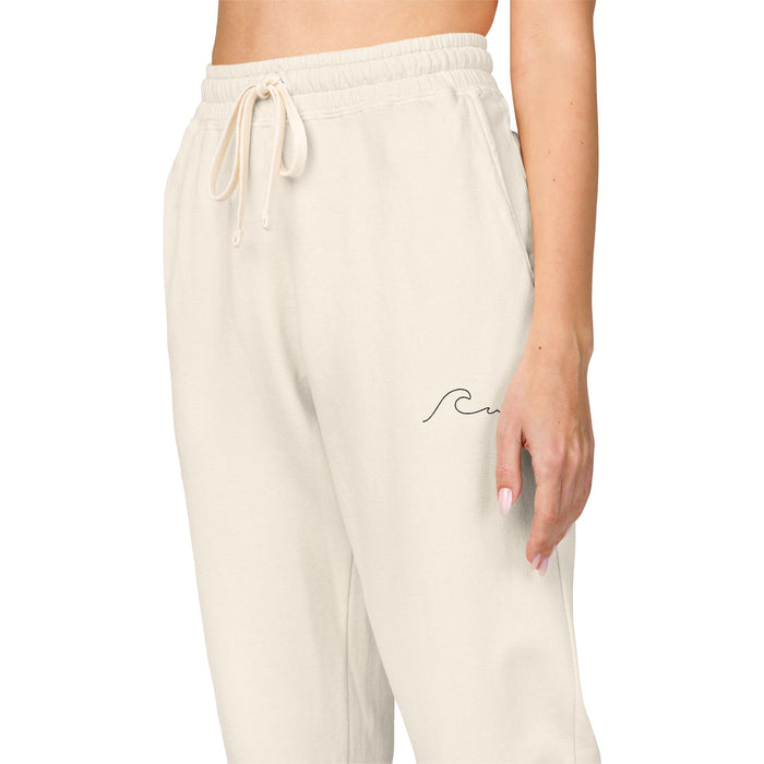 SB Wave Logo Ivory Joggers