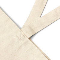Close-up of durable canvas material and twin carry handles on Canvas Tote Bag